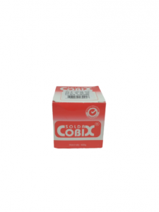 ESTANHO SOLDA LARANJA 0,8MM 500GRAMAS, COBIX 63% Sn X 37% Pb