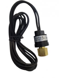 pressostato  LF08 NC - OPEN 350 PSI - CLOSE 250 PSI - 7/16 UNF FEMEA - 1000 MM CABO