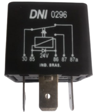 RELE REVERSO AUXILIAR COM DIODO 40/30A 24V DNI0296