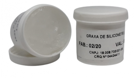 Graxa Silicone 50g Uso Airsoft Paintball Eletronica 100% pura