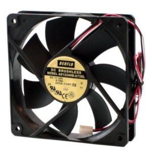 Microventilador axial 24VCC AD1224HB-A73GL ROLAMENTO 3 FIOS