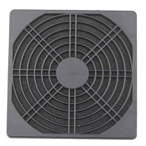 grade com filtro para micro ventilador 120x120mm