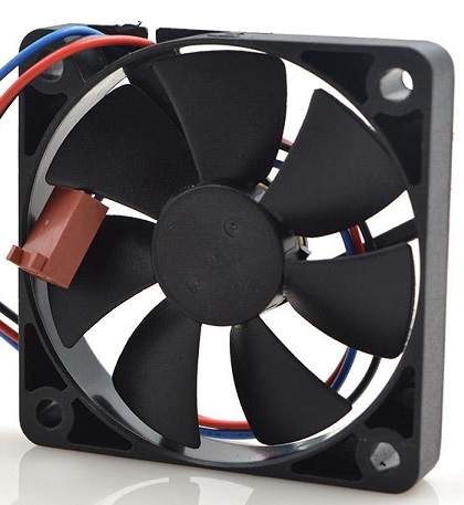 Micro ventilador cooler 24VCC 60x60x10mm AD0624HB-G76 rolamento