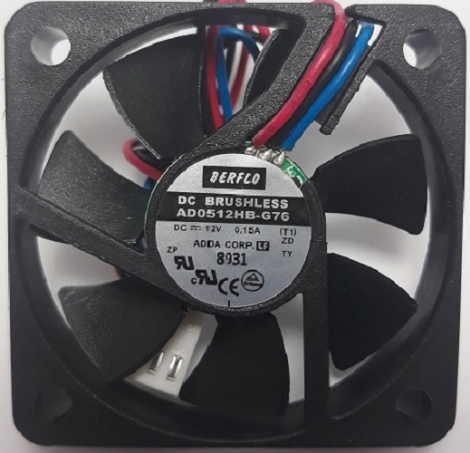 Micro ventilador cooler AD0512hb-g76 12v 50x50x10mm rolamento