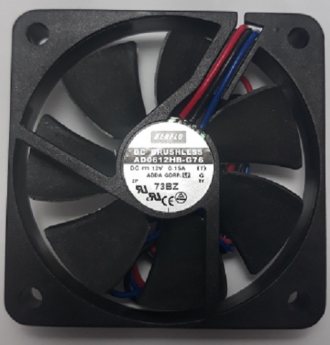 VENTOINHA AD0612HB-G76/AD06012HB10A600 60X60X10mm 12v 0,26AMP