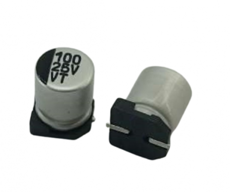 CAPACITOR ELETROLITICO 100UF 25V SMD 6,3X7,7MM